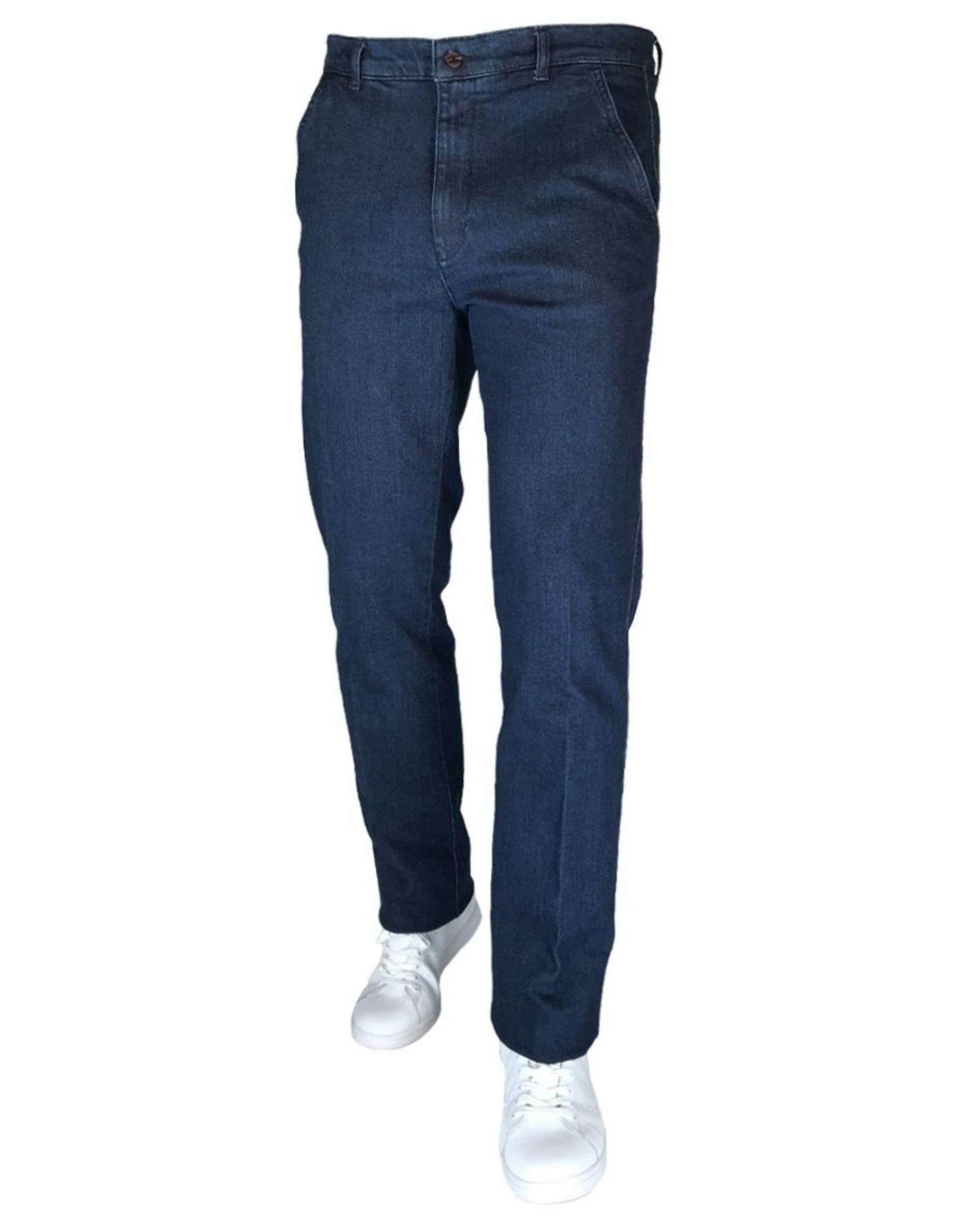 sea barrier pantajeans s/pences stretch scuro dnm blu - foto 1