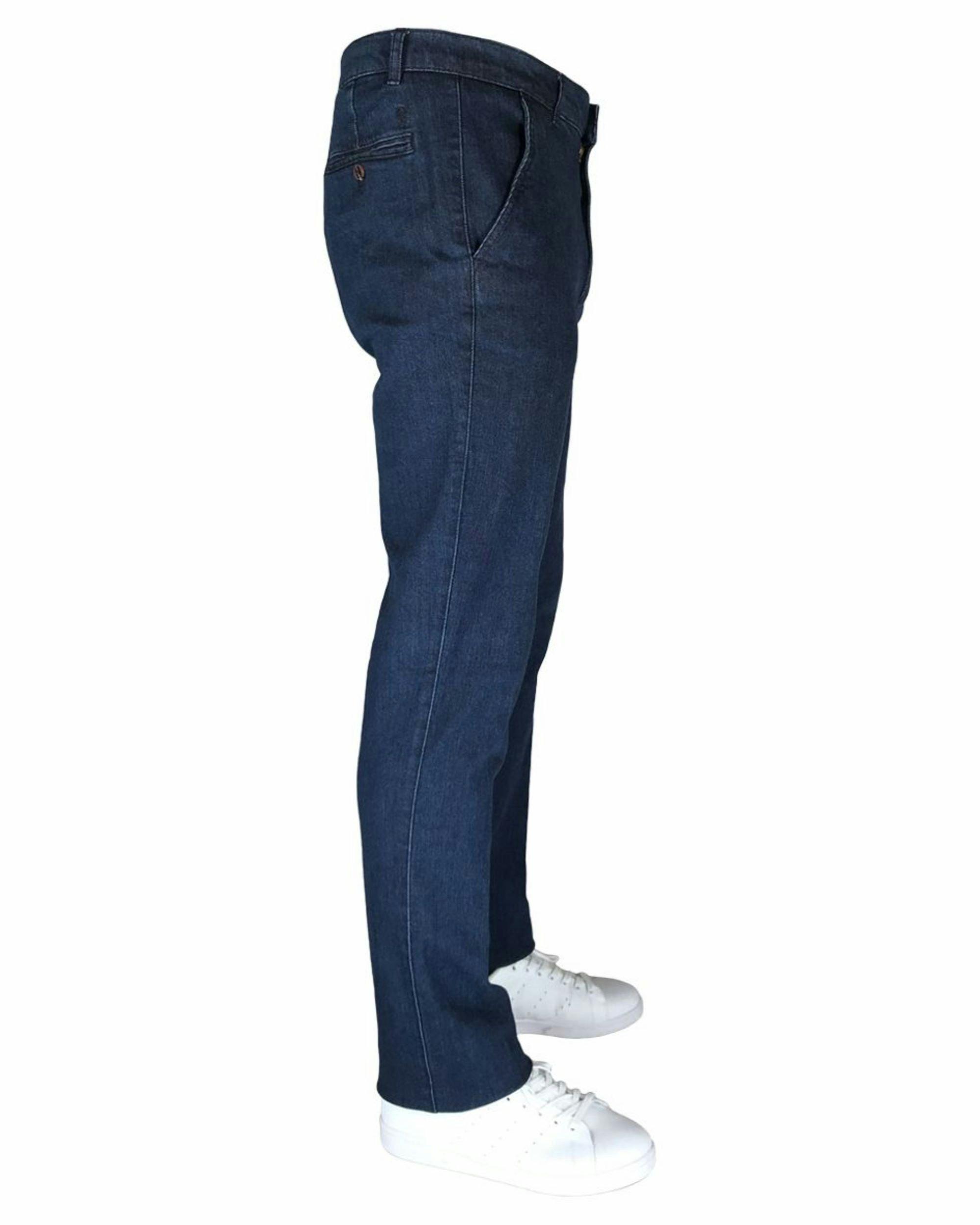 sea barrier pantajeans s/pences stretch scuro dnm blu - foto 3