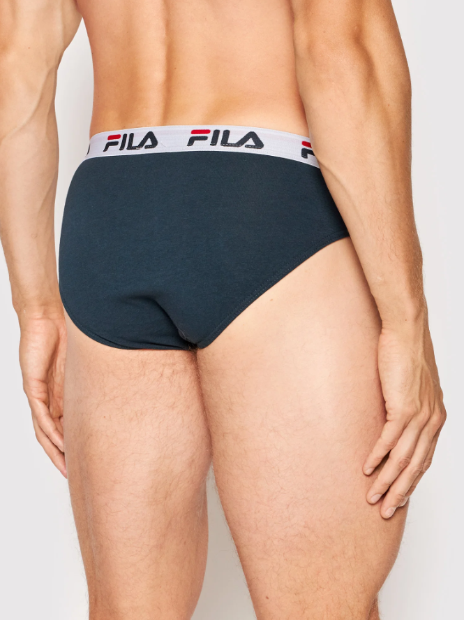 Slip uomo cotone elasticizzato Fila navy