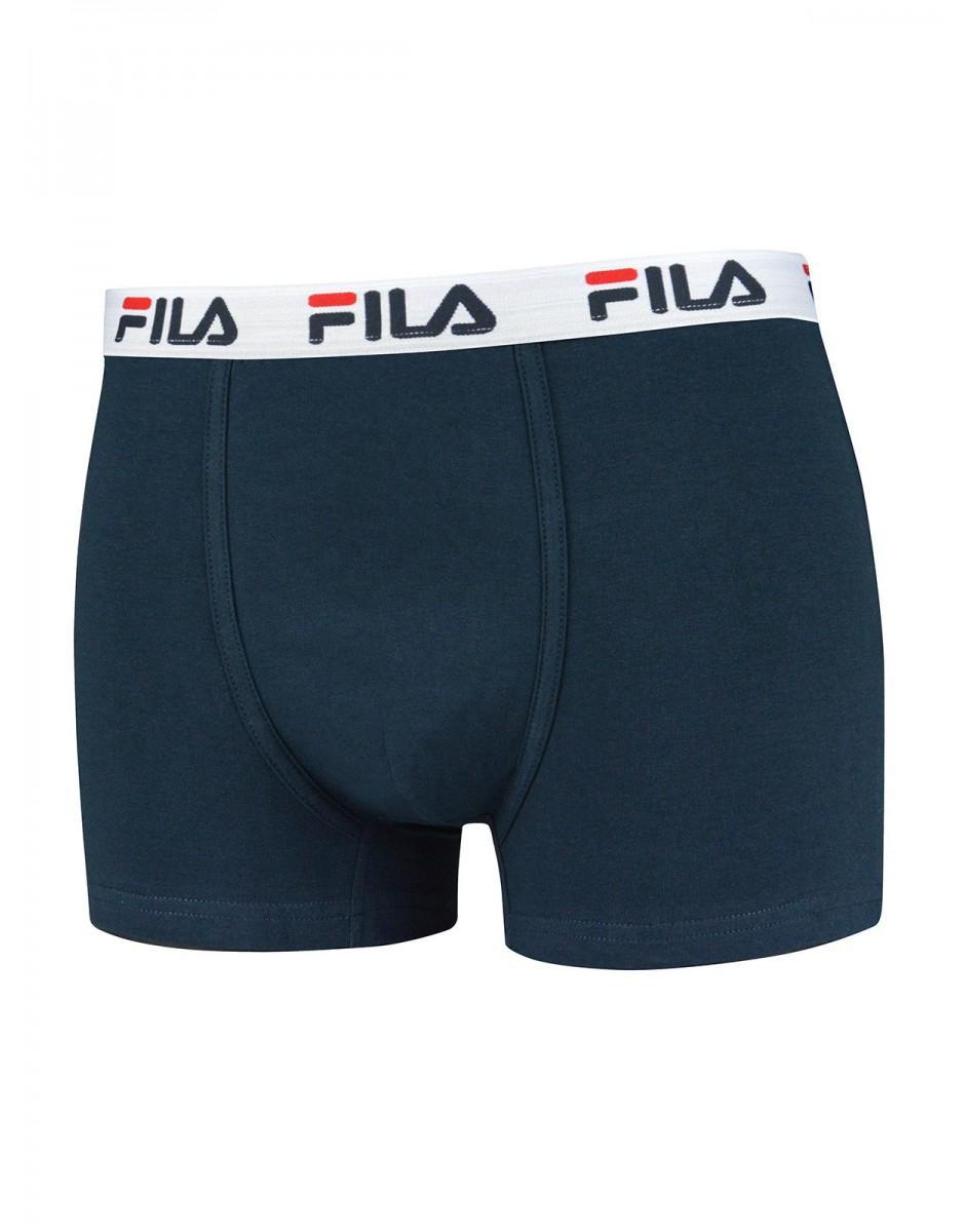 Boxer Fila cotone bielastico uomo blu