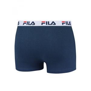 Boxer  cotone bielastico uomo blu