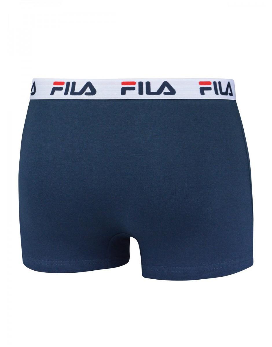 Boxer Fila cotone bielastico uomo blu