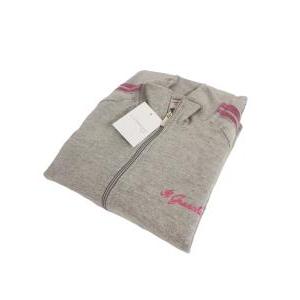 Tuta donna  cotone garzato full zip grigio