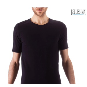 T-shirt mm microfibra nero