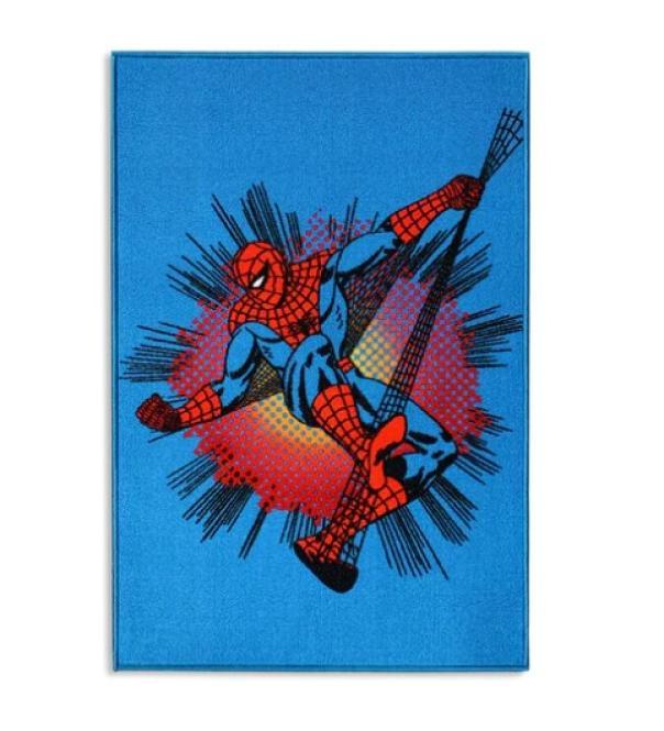 Tappeto scendiletto da bambino Spiderman Marvel 80x120cm