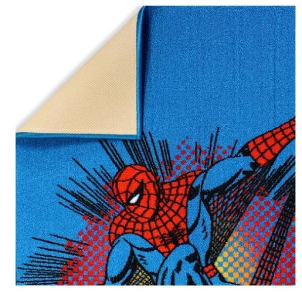 Tappeto scendiletto da bambino Spiderman Marvel 80x120cm