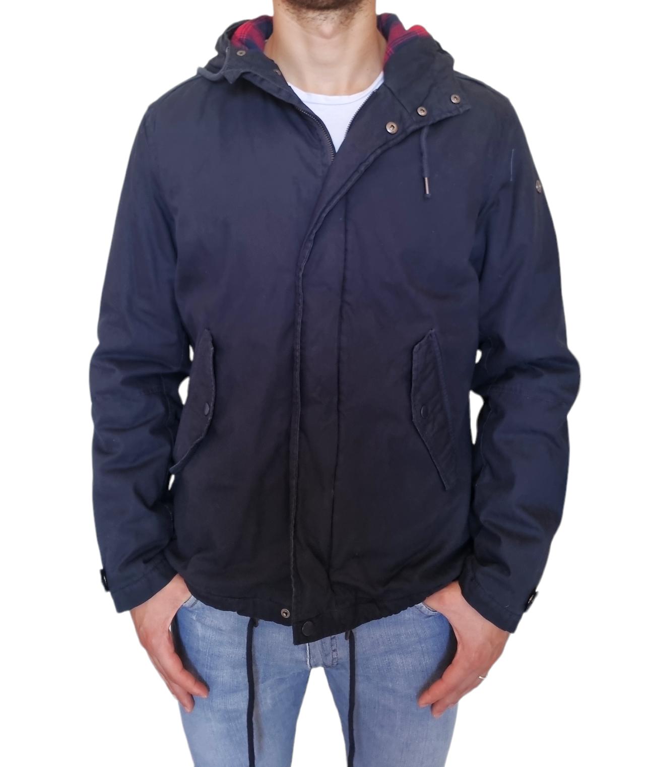 Parka da uomo Censured blu