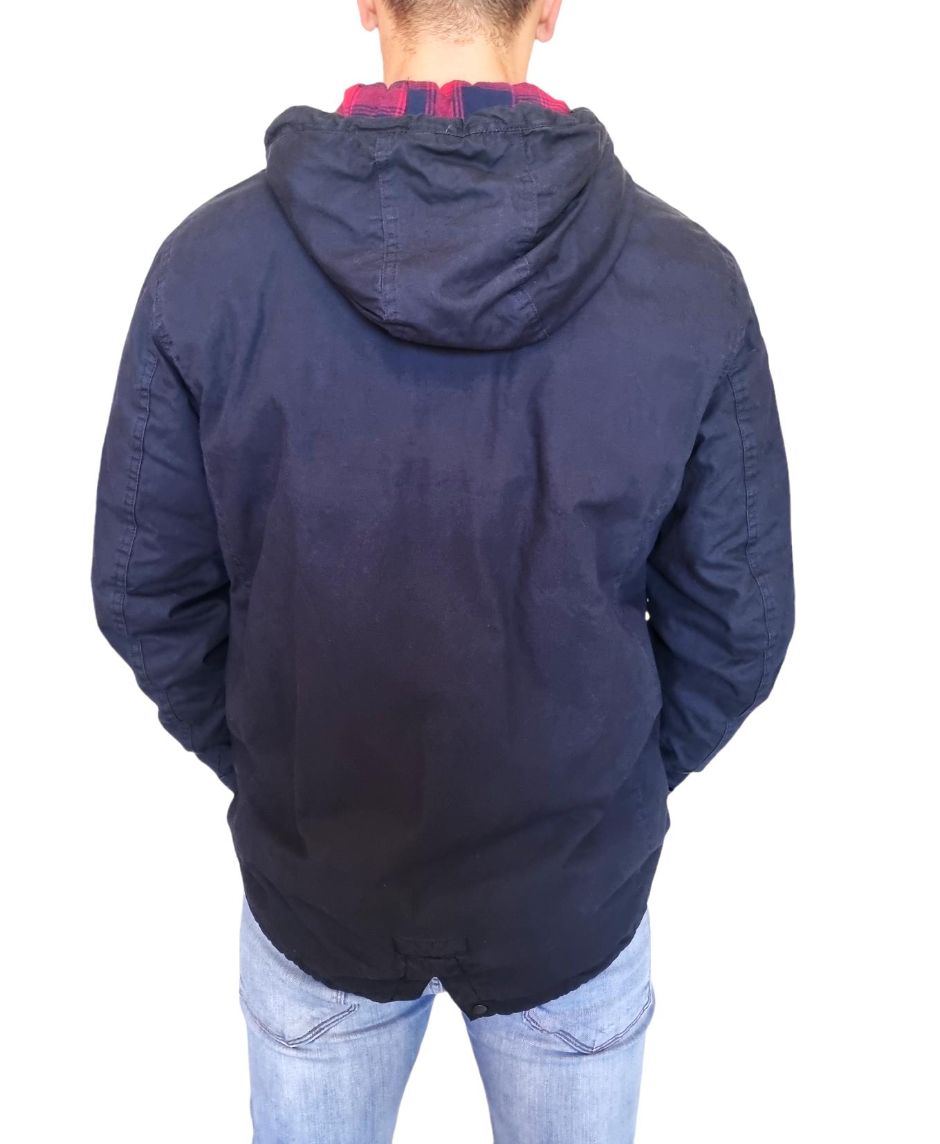 Parka da uomo Censured blu