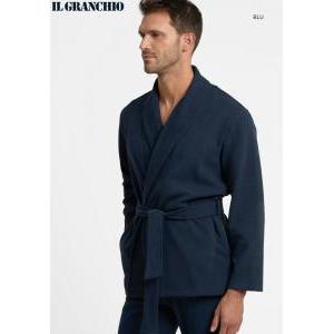 Giacca camera uomo interlock unito navy