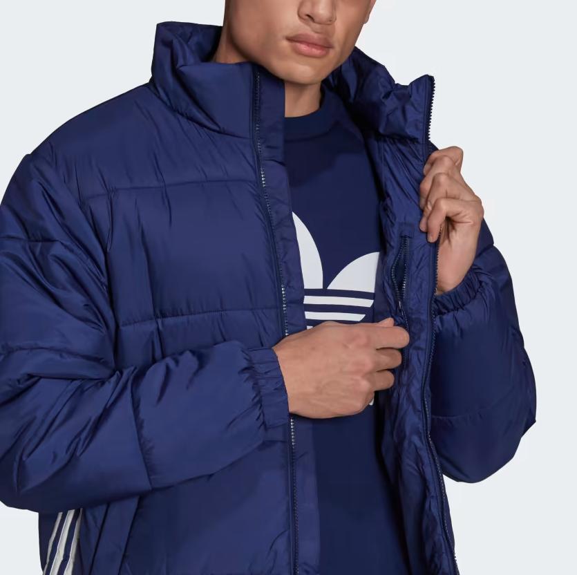 Giubbotto piumino Adidas uomo blu