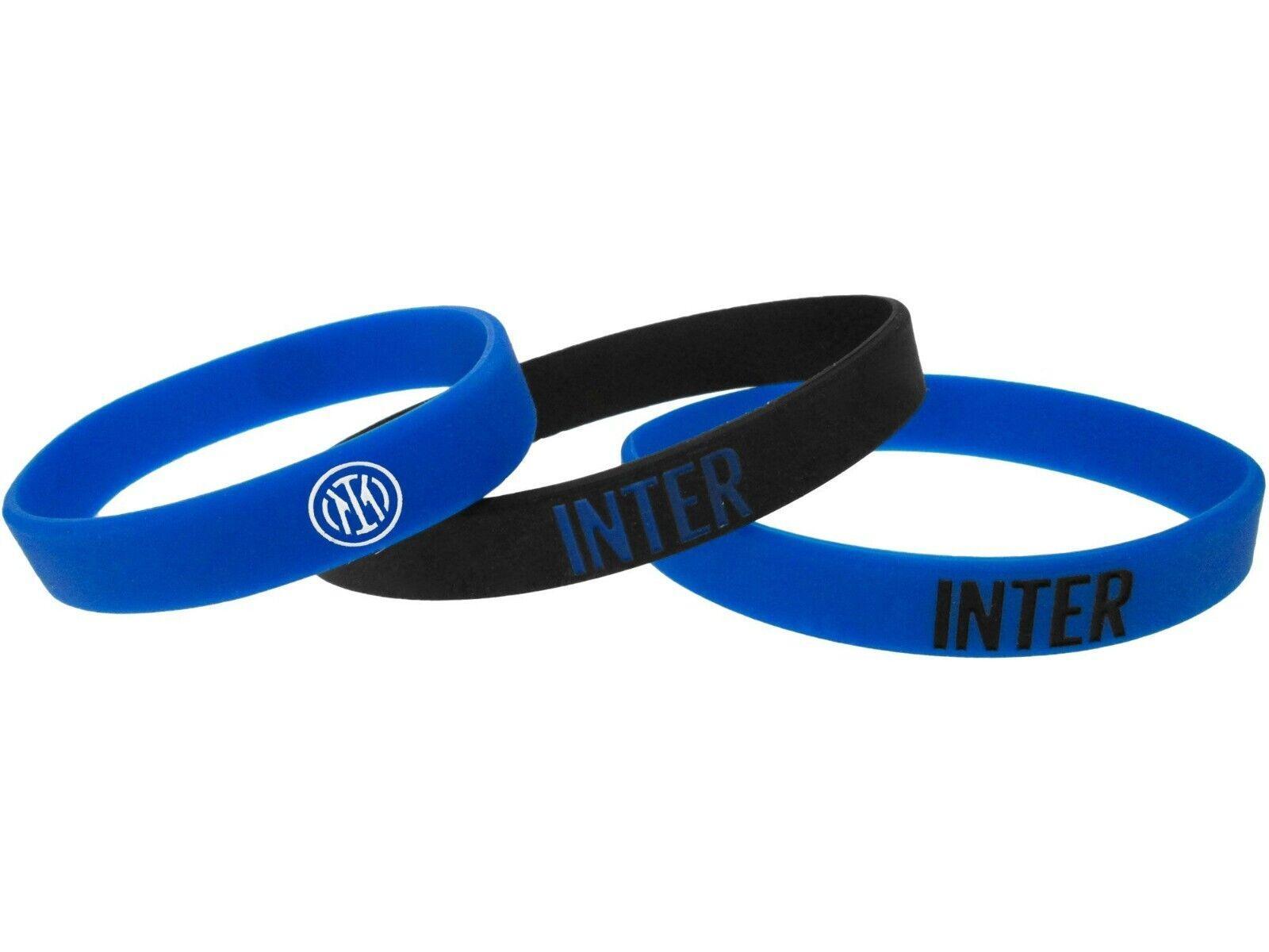 Tris bracciali in silicone FC Inter