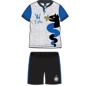 Pigiama inter da bambino composto da t-shirt e pantaloncino