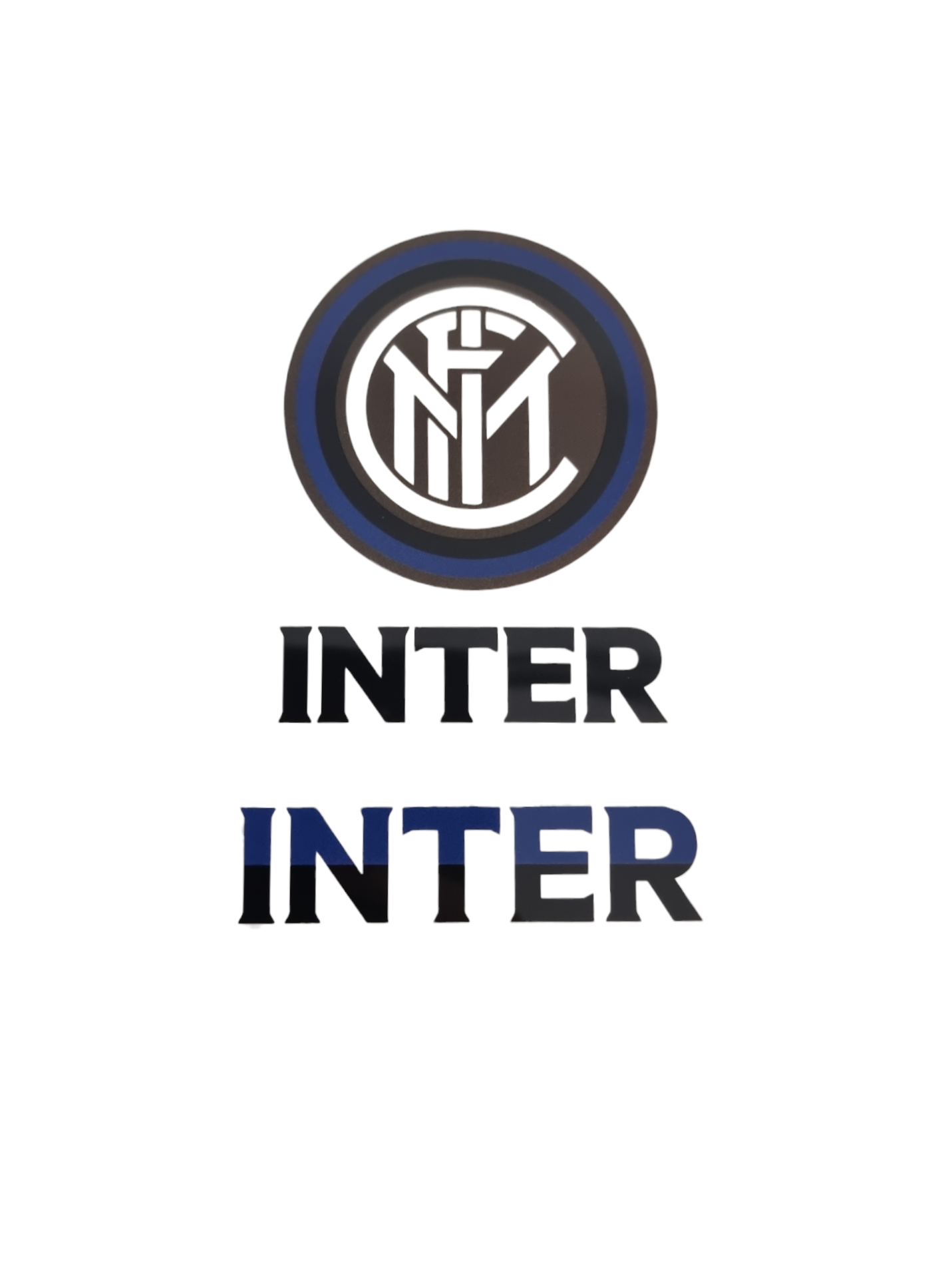 Patch termoadesivi in pvc compatibile con Inter