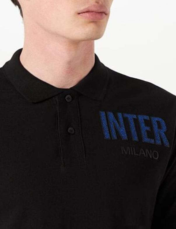 Polo da uomo in cotone FC Inter