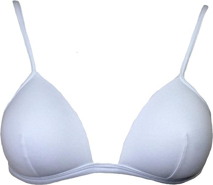 Reggiseno Jadea July triangolo imbottito bianco