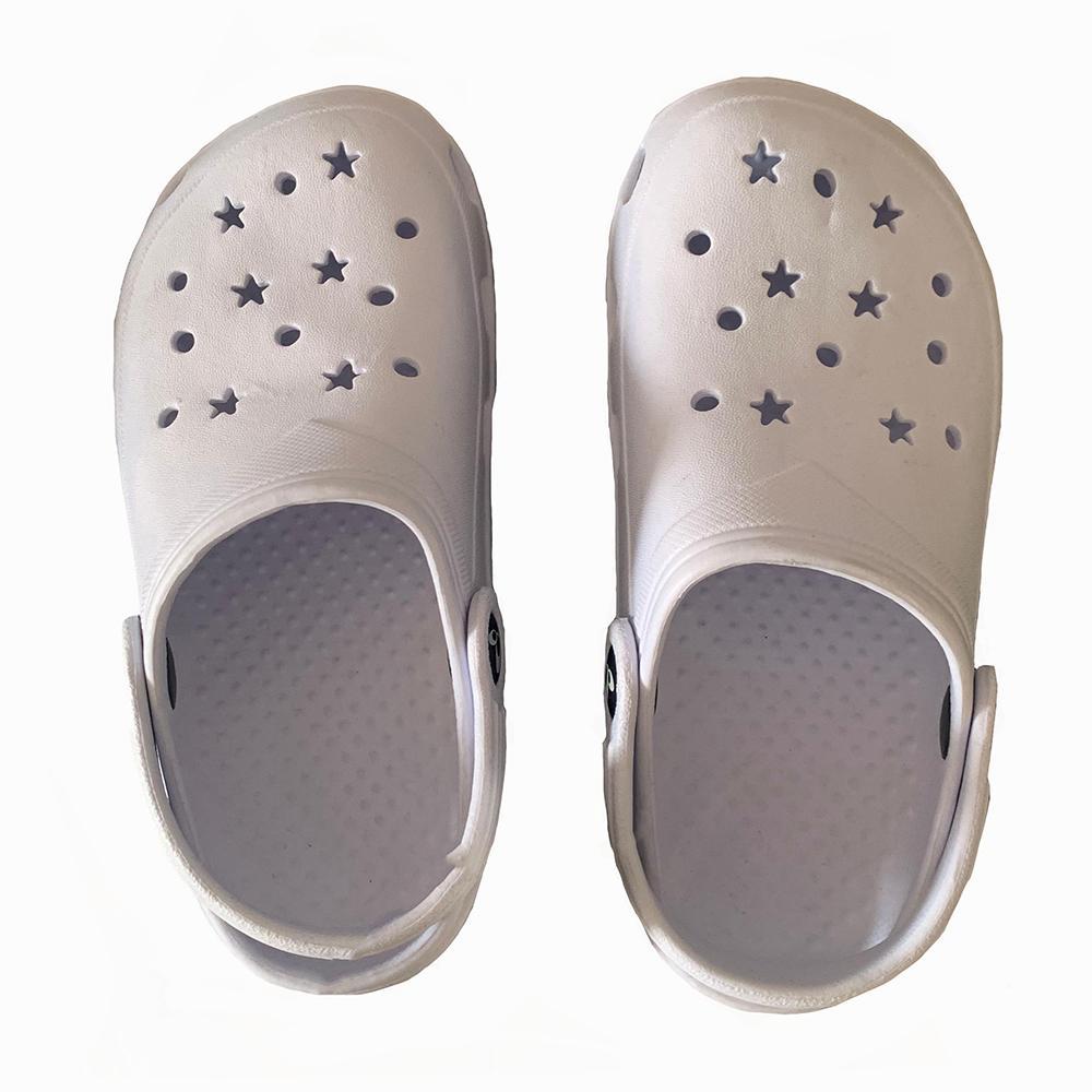 Ciabatte bambino modello crocs bianco