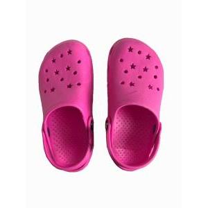 Ciabatte bambina fucsia modello crocs