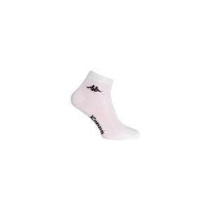 Tris calzini alla caviglia unisex  cotone bianco