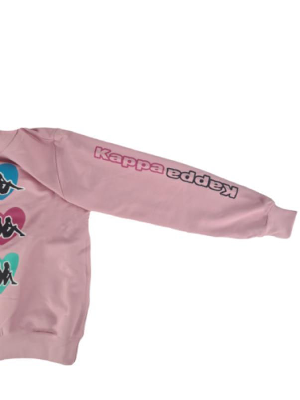 Tuta Robe di Kappa da bambina garzata rosa