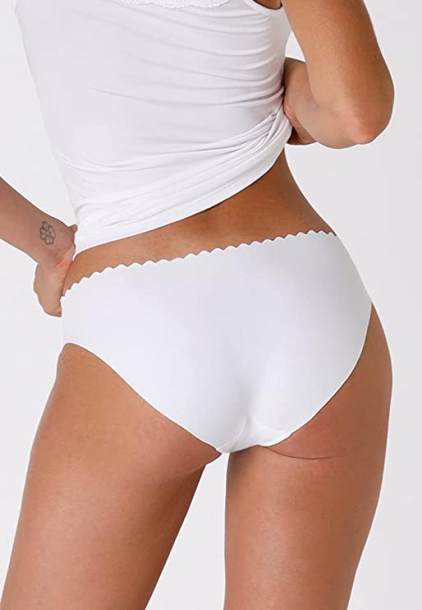 Tris slip Lovable L04NR.invisibile-cotone-senza cuciture-medio-bianco