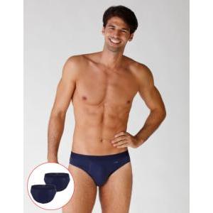 Slip  in cotone da uomo bi-pack