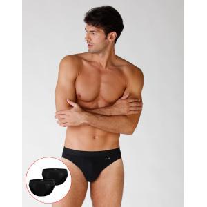 Slip in cotone da uomo  bi-pack