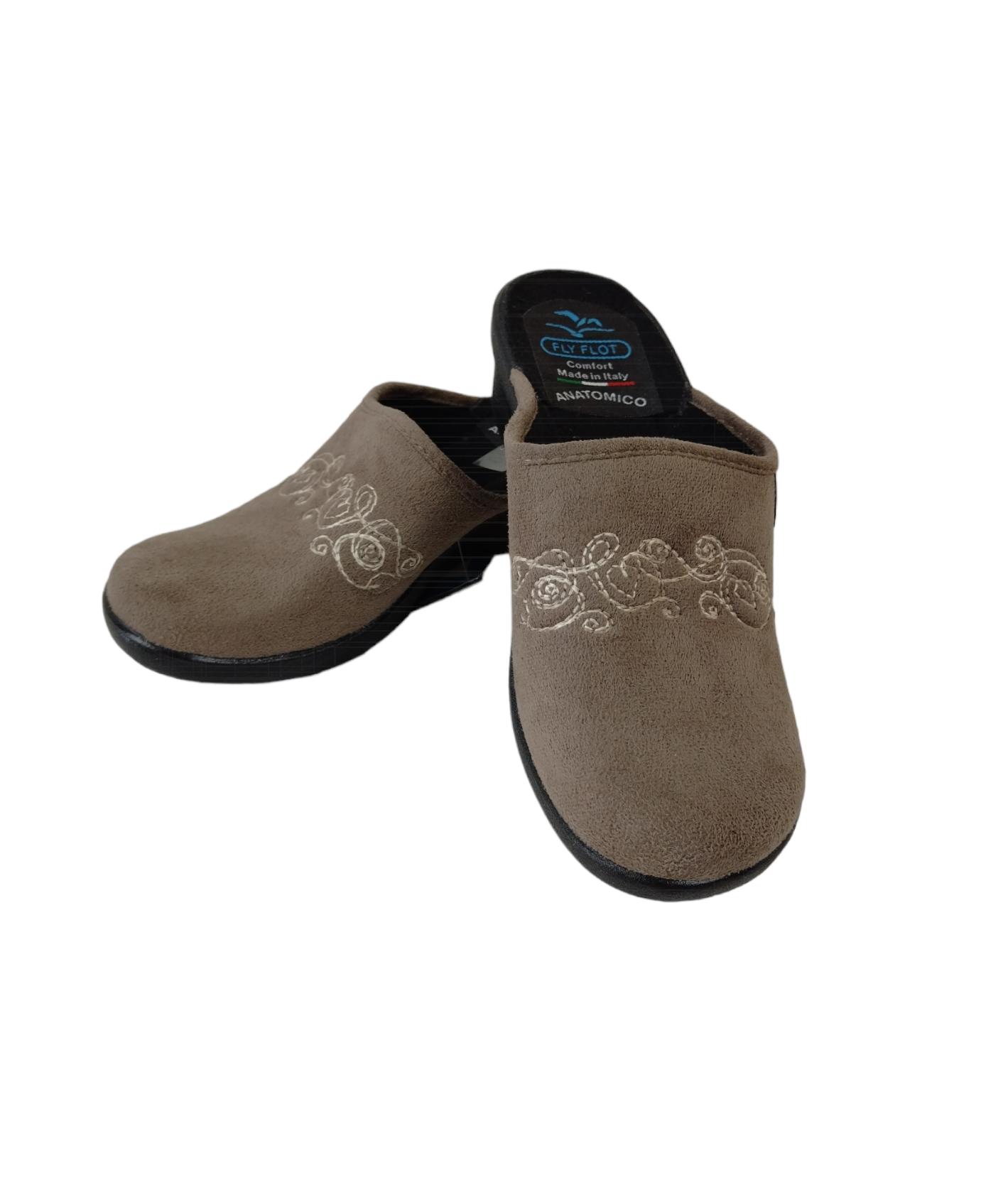 Pantofole da donna Fly Flot scamosciate