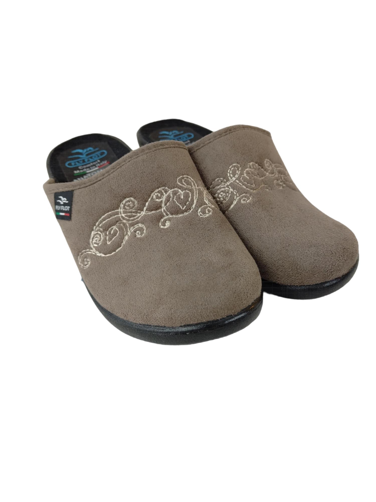 Pantofole da donna Fly Flot scamosciate