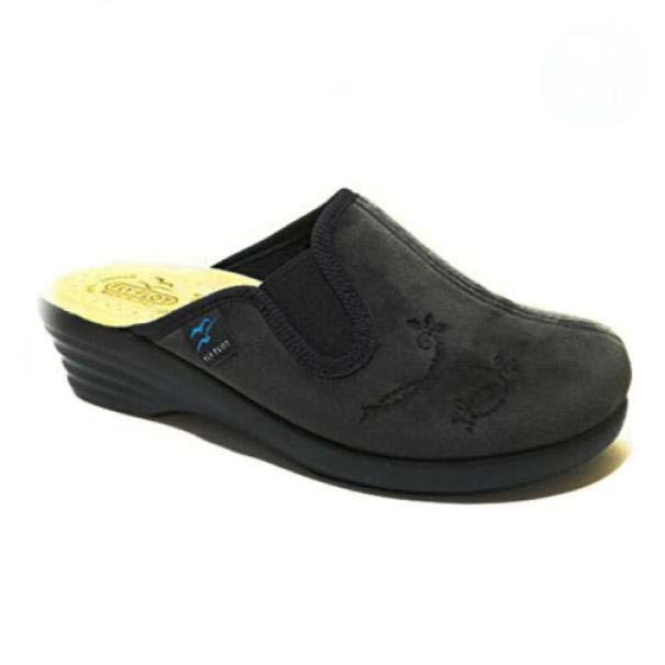 Pantofole Fly Flot donna nero L8860 PB