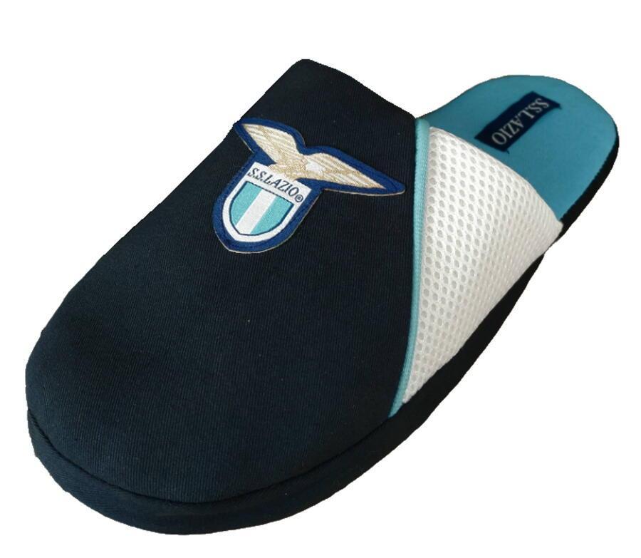 Pantofole compatibili con Lazio uomo blu