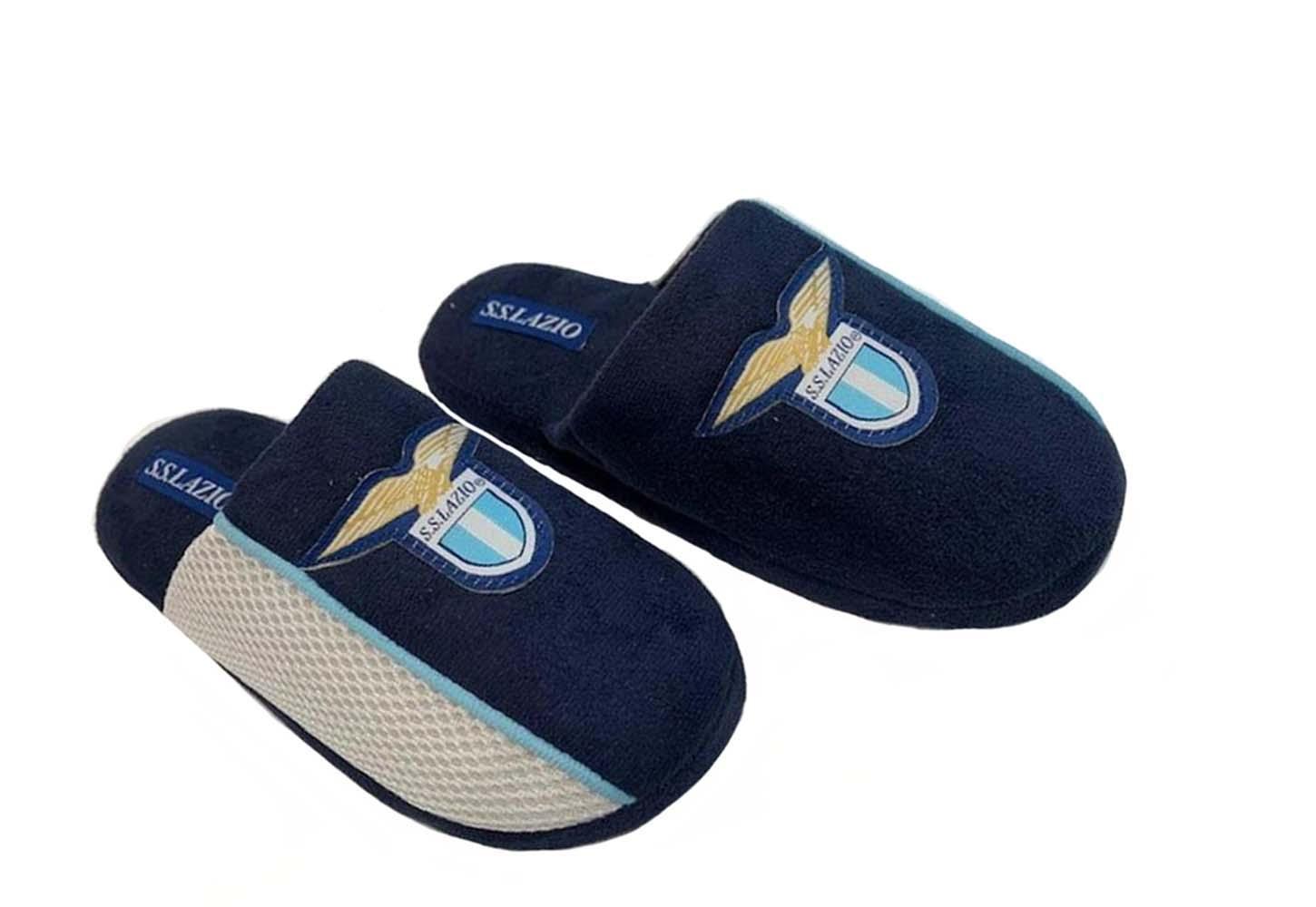 Pantofole SS Lazio uomo blu