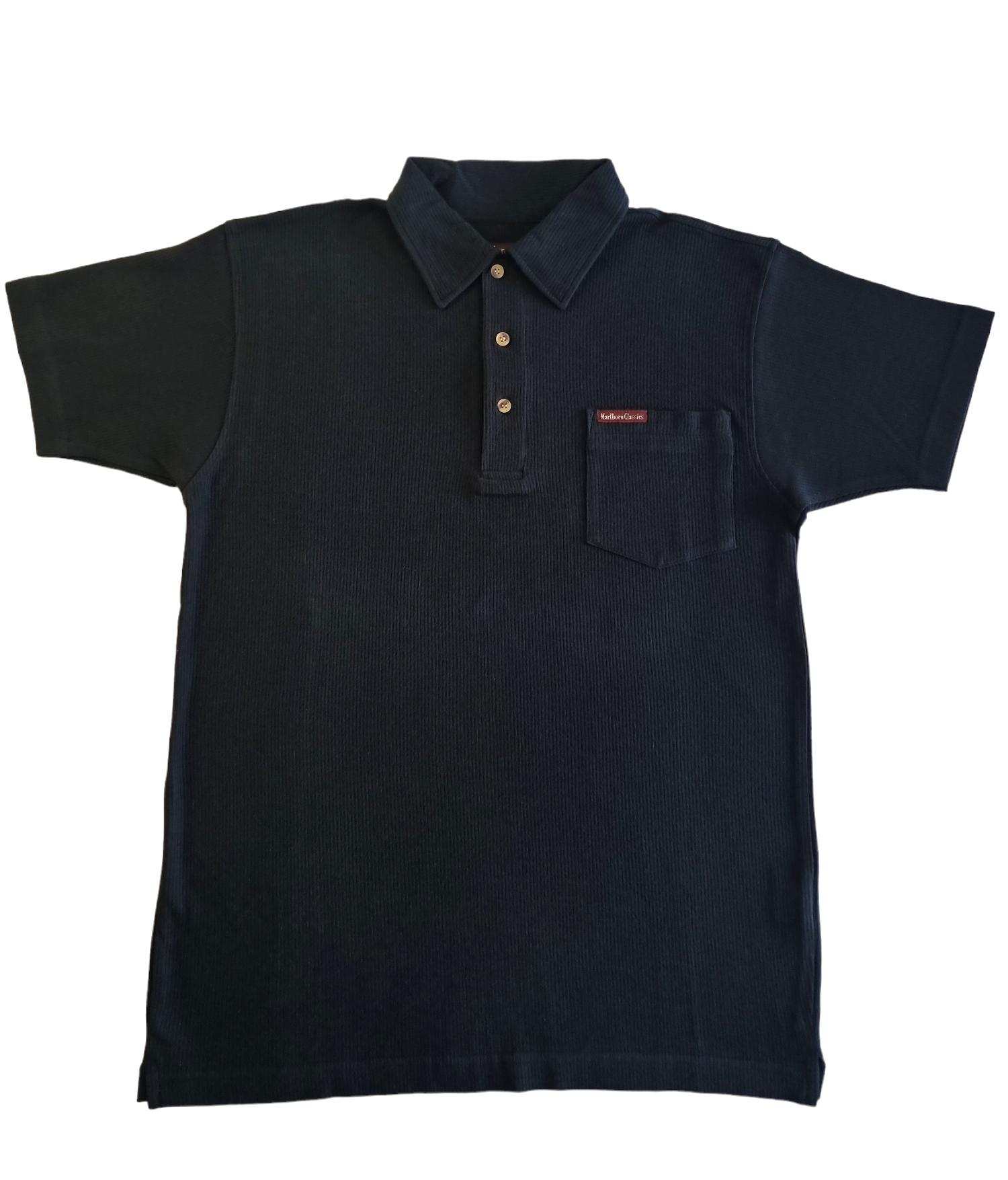 Polo uomo in cotone Malboro Classics