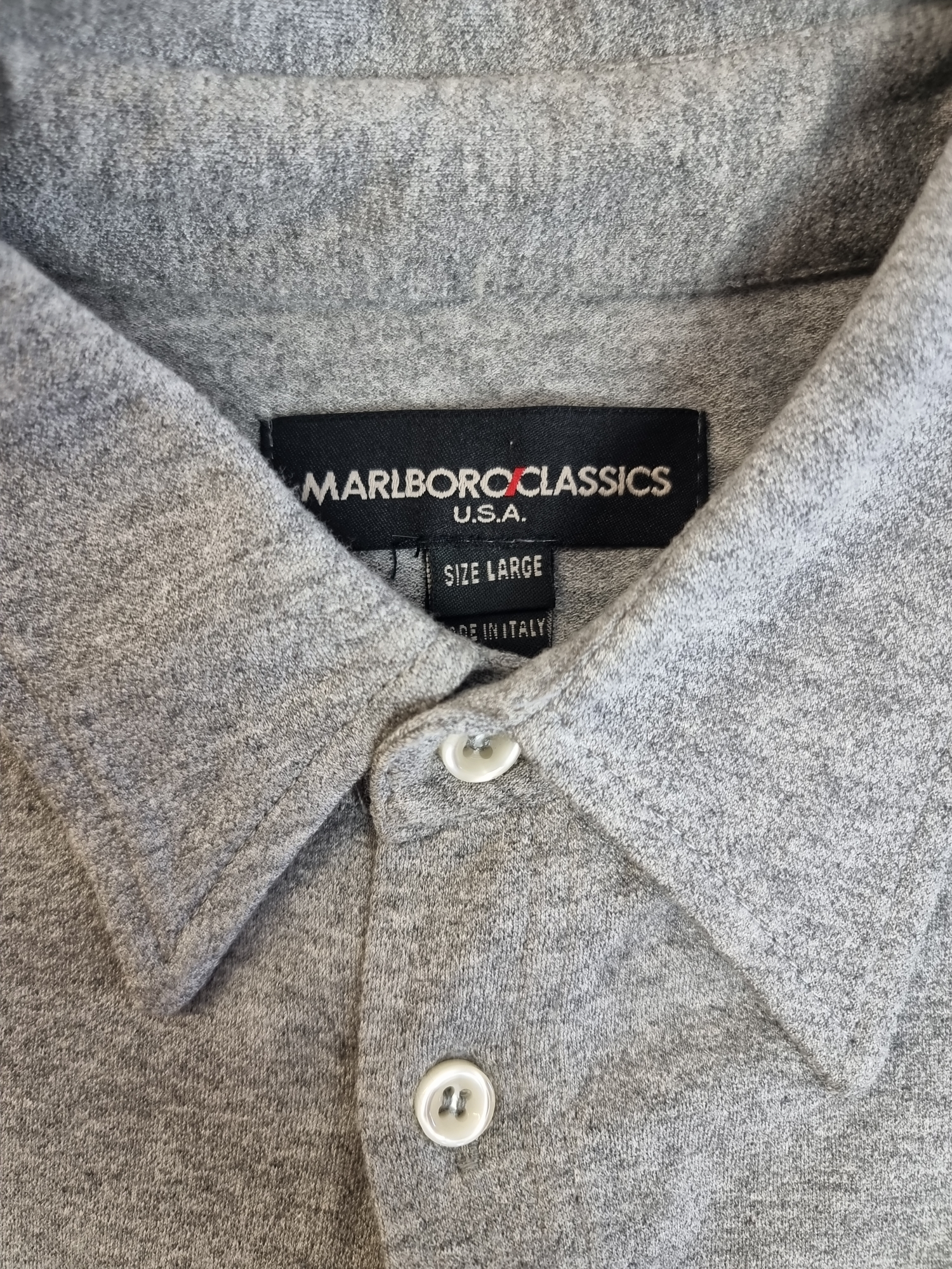 Camicia mezza manica in maglia da uomo Malboro Classics 