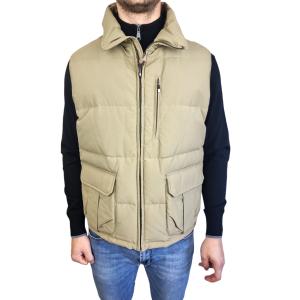 Gilet uomo malboro classics in vera piuma