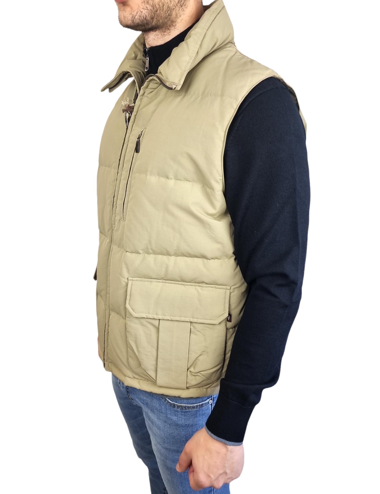 Gilet uomo Malboro Classics in vera piuma