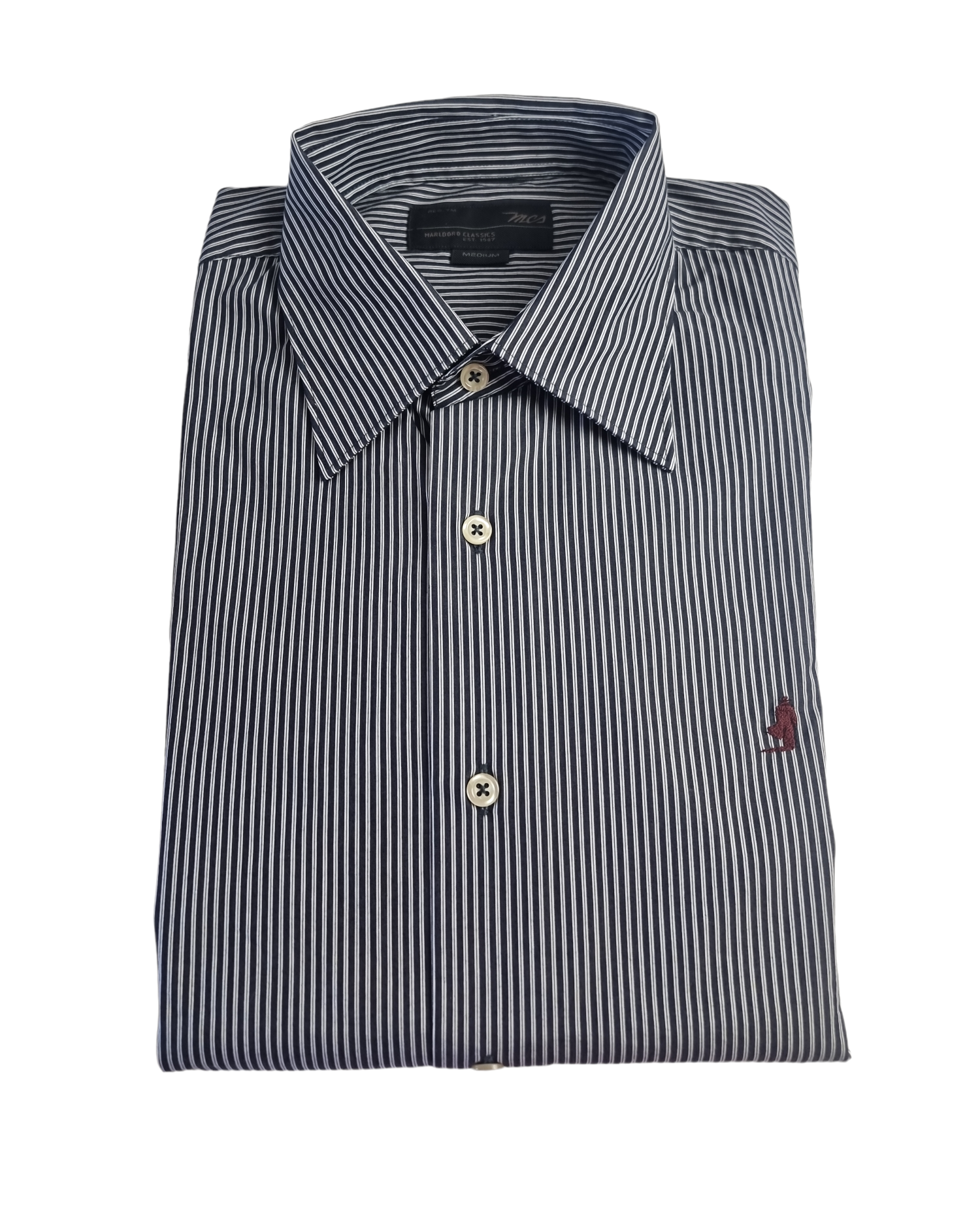 Camicia da uomo in cotone Malboro Classics 