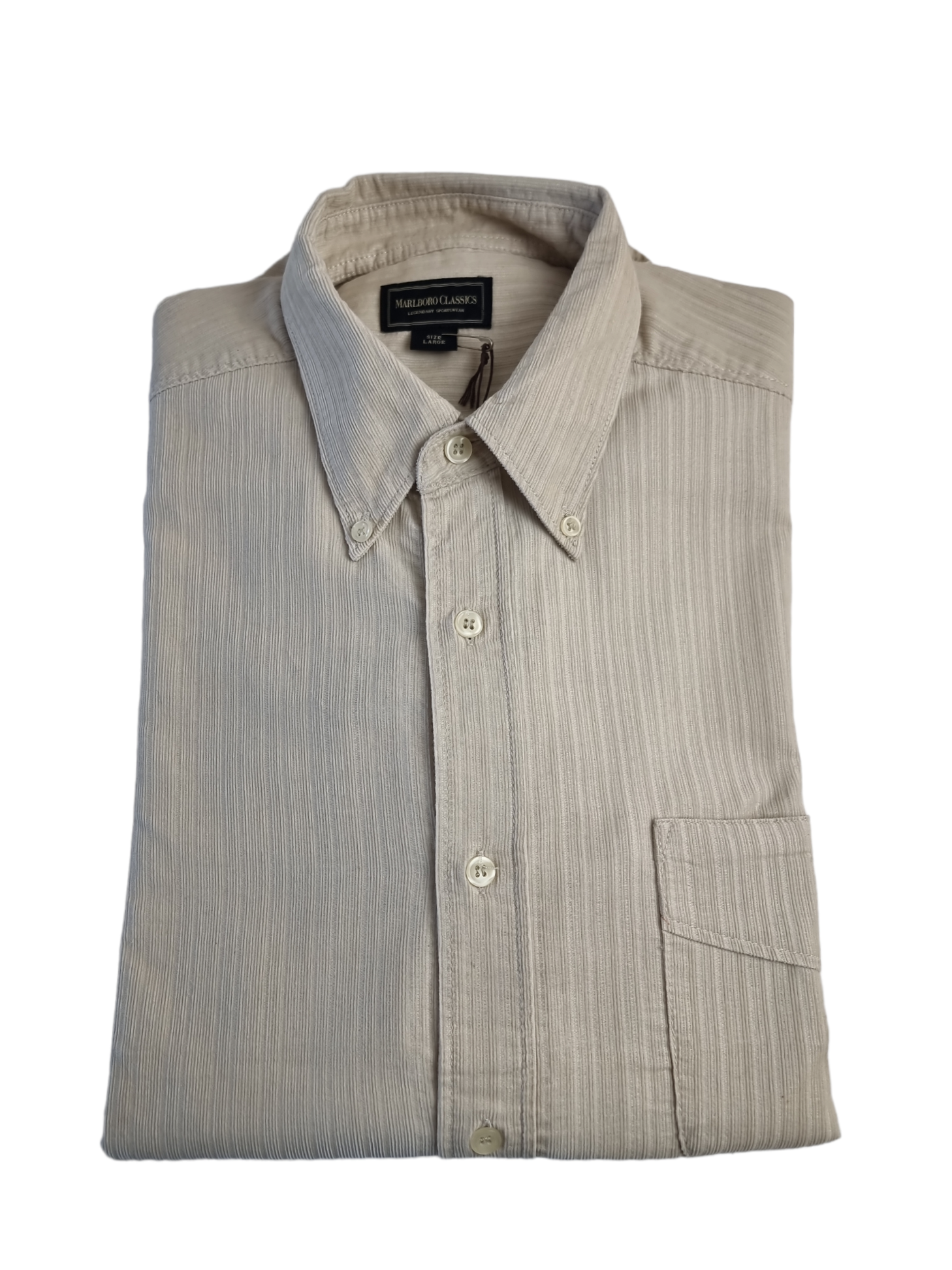 Camicia da uomo in cotone Malboro Classics