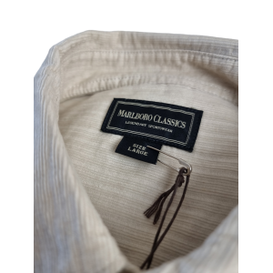 Camicia da uomo in cotone malboro classics