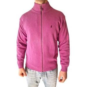 Cardigan uomo misto lana malboro classics con zip