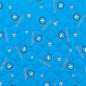 Trapuntino ssc napoli due posti azzurro ufficiale