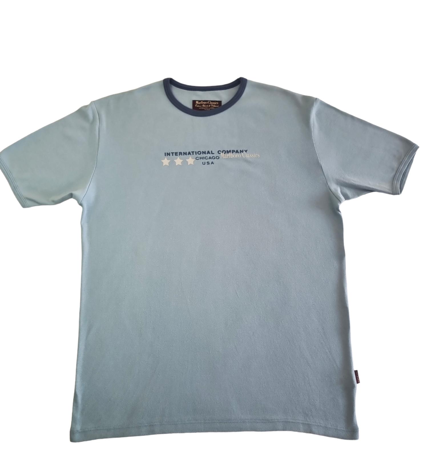 T-shirt uomo in cotone Malboro Classics