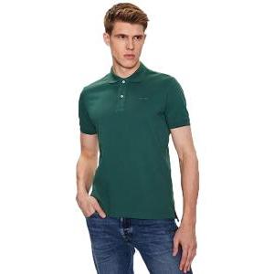 Polo da uomo in cotone  verde