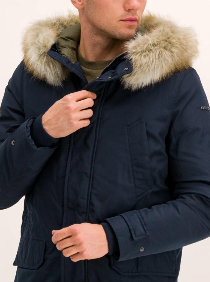 Giaccone Geox modello parka da uomo