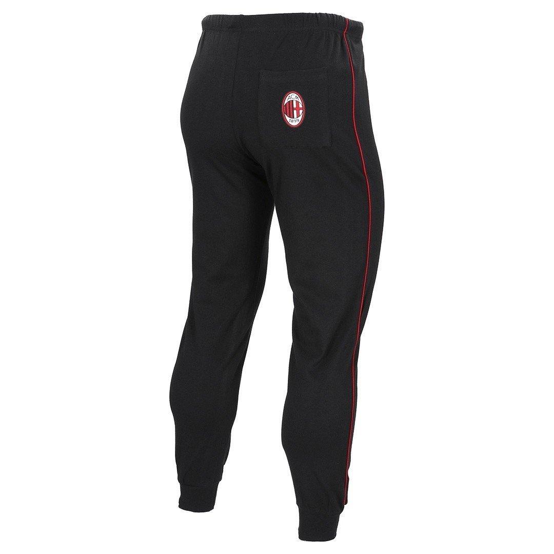 Pigiama per Milan uomo maglia e Pantalone antracite