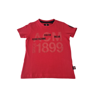 T-shirt junior compatibile con milan