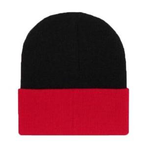 Cappello ac milan ufficiale adulto nero fascia rossa con logo