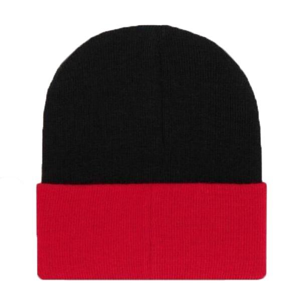 Cappello AC Milan Ufficiale adulto Nero fascia rossa con logo