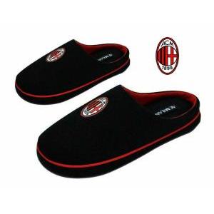 Ciabatta ac milan olandesina bambino nero con logo