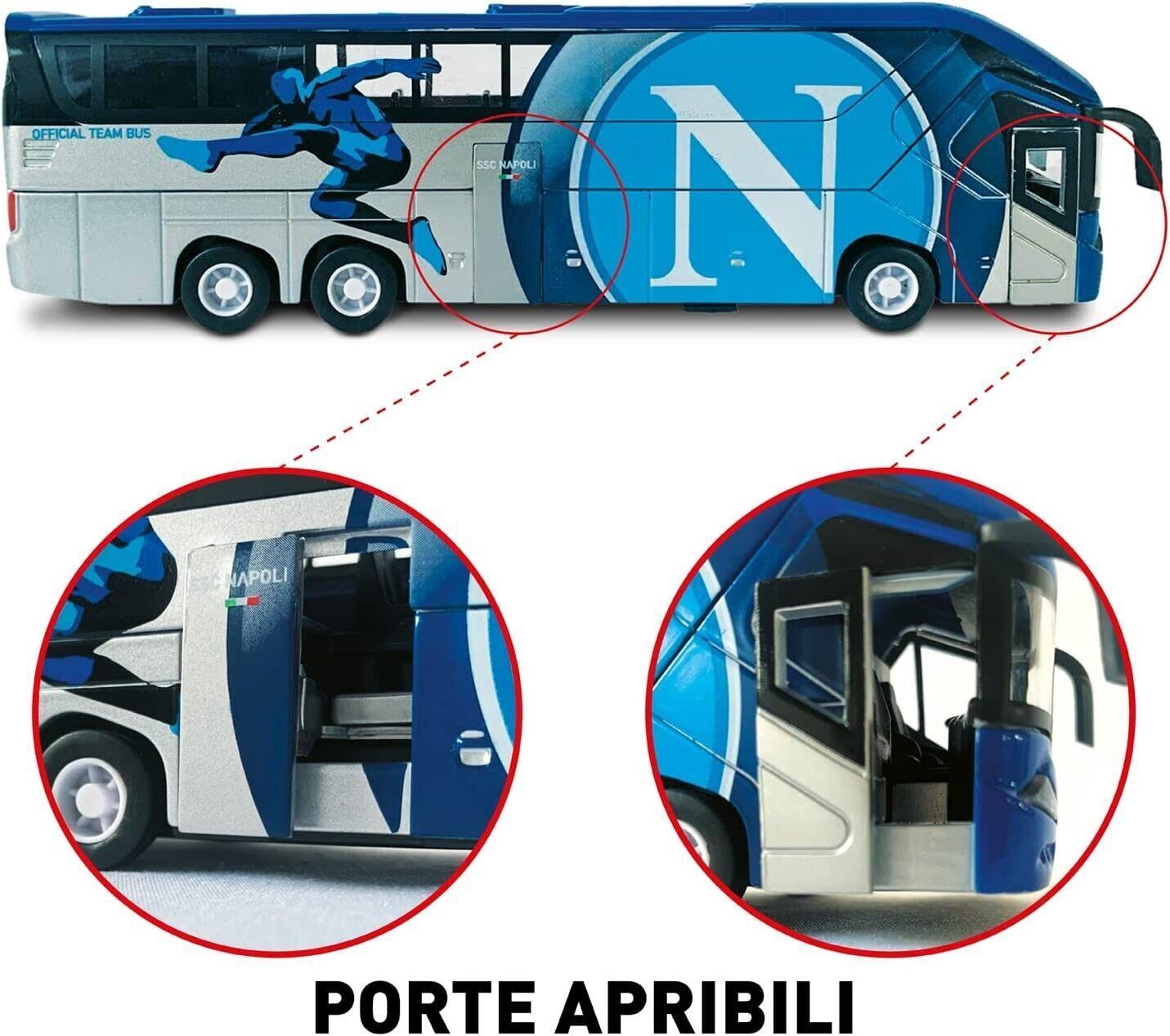 Pullman SSC Napoli prodotto ufficiale con porte apribili