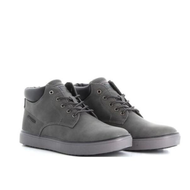 navigare scarpe navigare greenwich nbk. uomo ecopelle grigio